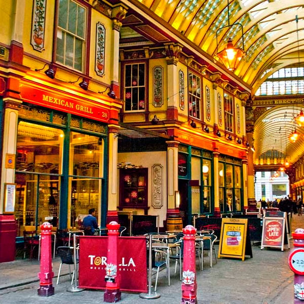 Leadenhall Market City of London England UK Photograph Print