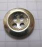 10 Small Silver Buttons - Image 5