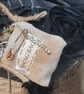 The robber crow handmade soft sculpture hanging textile art - Image 4