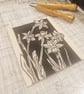 Daffodils Spring Lino Print - Image 9