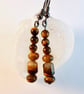 Tiger's Eye Earrings - Handmade In Devon - Image 8