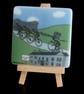 Ilkley Cyclist Coaster - Inspired by Tour de France coming to Yorkshire - Image 1