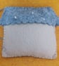 Handmade Felt Embroidered Christmas Cottage - Image 5