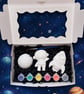 Paint Your Own Space Inspired Rocket Set