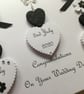 Personalised Handmade Wedding Card Gift Box Keepsake Engagement Any Anniversary - Image 4