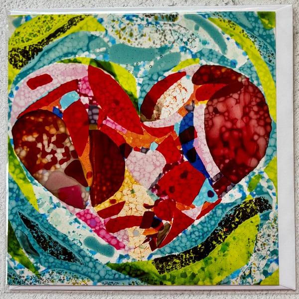 Heartfelt Planet Art Card