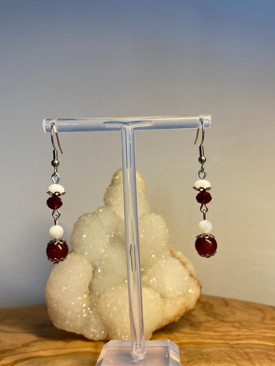 Renae - Regency Goth Earrings 