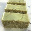 Green Tea Gardeners Soap with green tea wax, pumice and rosemary for mucky folk!