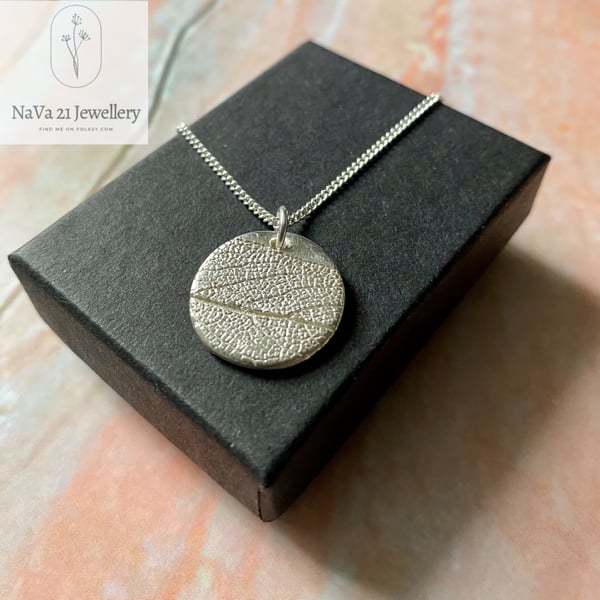 Silver textured pendant-REF:SP-031221