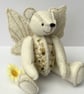 Fairy teddy bear, artist designed fairy bear by Bearlescent 