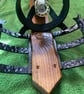 Torchiere Wall Sconce, Medieval Look, Reclaimed Wood and Ironwork - Image 10