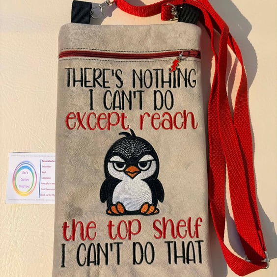 Embroidered Theres nothing  i can't do........