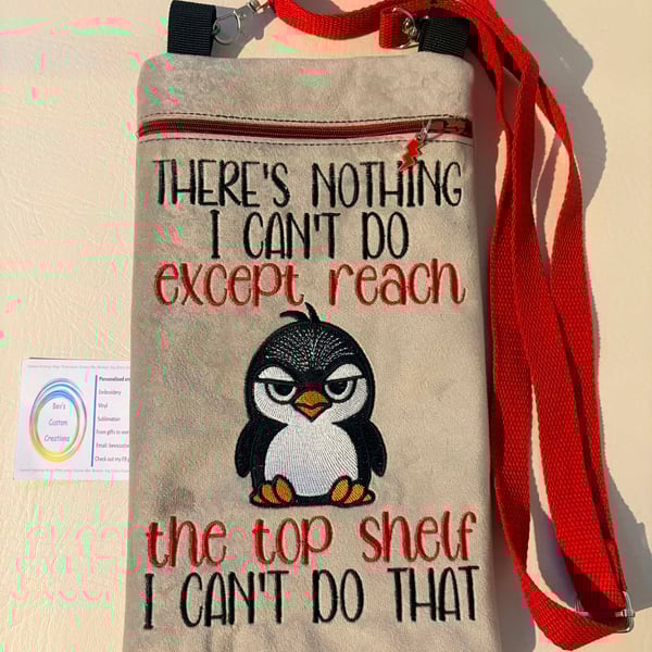 Embroidered Theres nothing  i can't do........