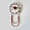 'I Love You' - Handmade Bookmark