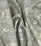 William Morris Water Resistant Tablecloth. Strawberry Thief. Navy.  Round 145cm - Image 4