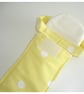 Descant Recorder Case Yellow Polka Dots - Image 4