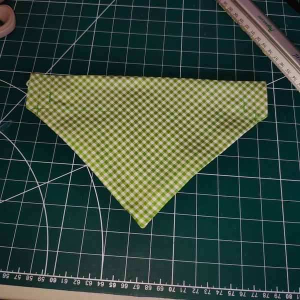 Bright handmade dog bandana 