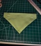Bright handmade dog bandana 