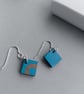 Small square dangly earrings - Image 8