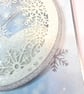 Let It Snow handmade Luxury Christmas Easel Card  - Image 7