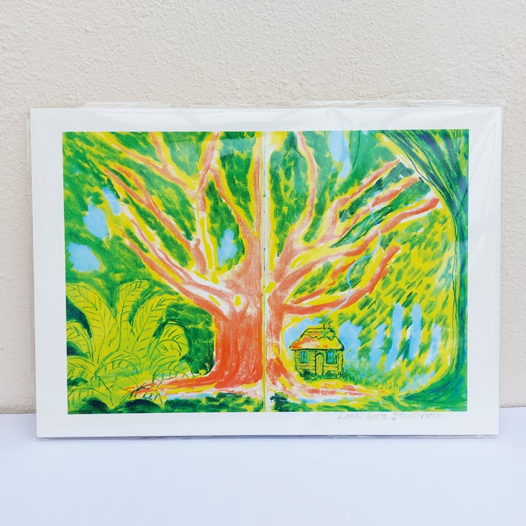 A5 Print Storybook Tree