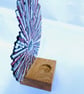 Fused glass ammonite - glass art sculpture - Image 4