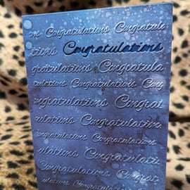 Congratulations card