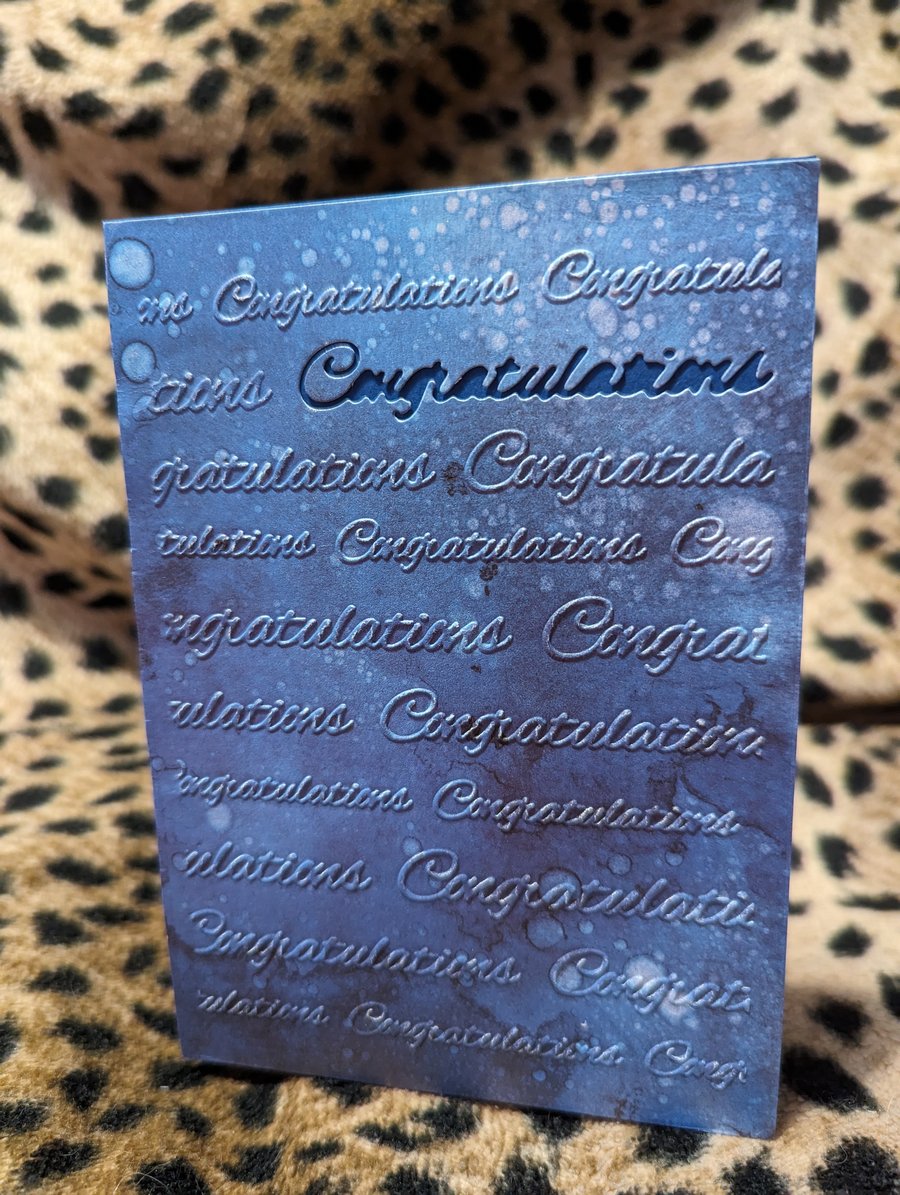 Congratulations card