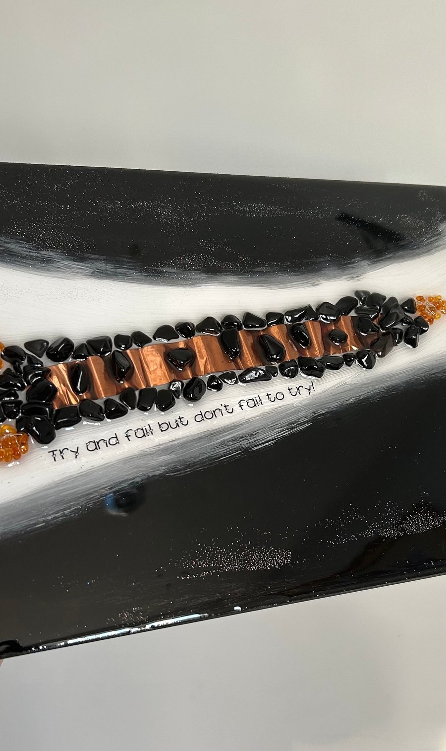 Artwork for home office with motivational quote