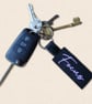 Focus Keyring - Positive Embroidered Bag Charm - Image 2