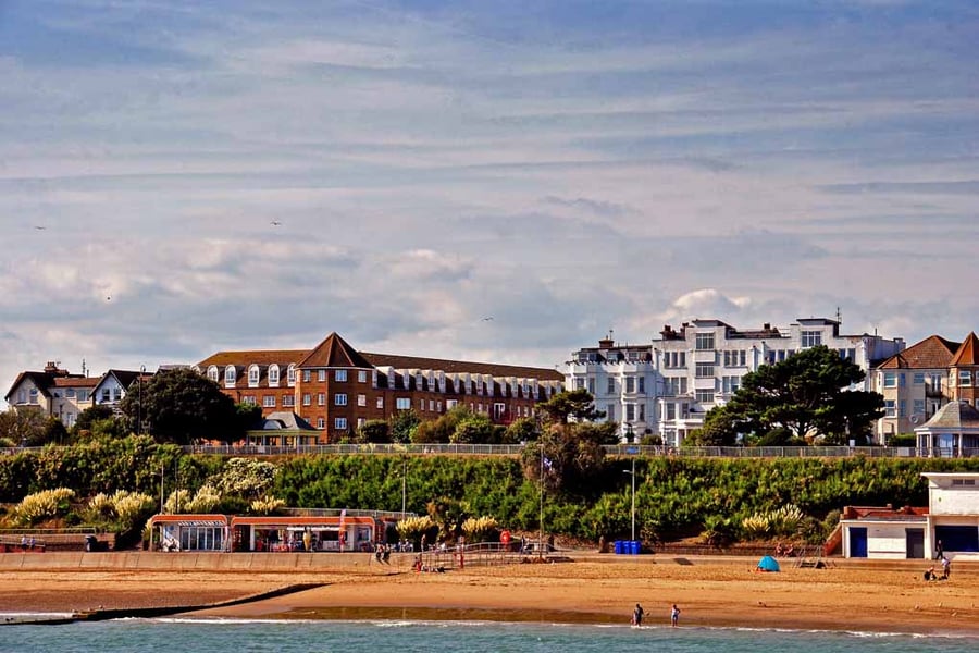 Clacton On Sea Beach Essex England UK Photograph Print