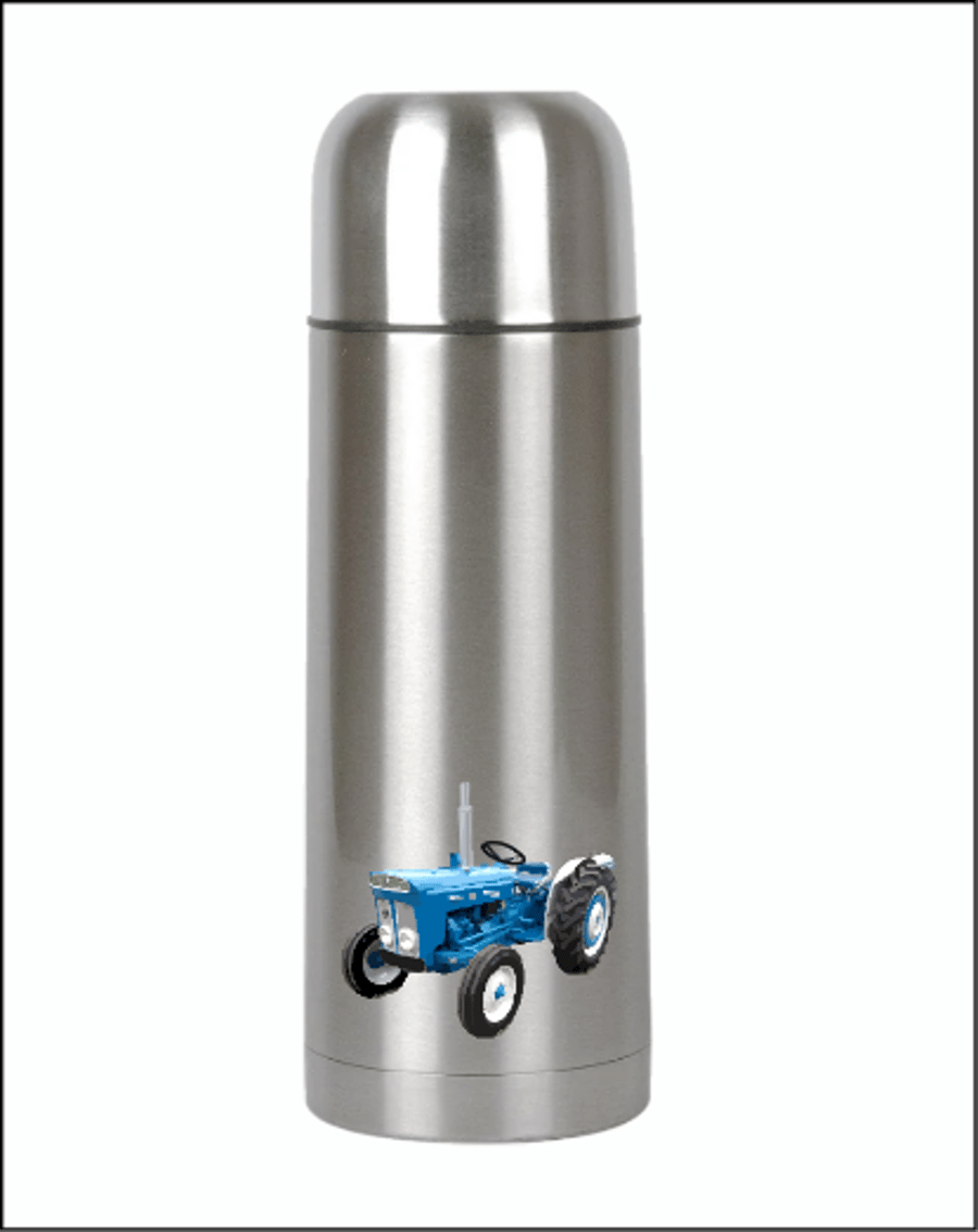 tractor super dexta design ,stainless steel, flask,super dexta classic tractor