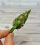 Floral Gnome Miniature Spun Cotton Art Doll - Image 6
