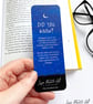 Badger & Moon Bookmark: "All Sett for a Good Read", 52mm x 148mm - Image 5