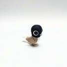 Quiet Bird - Wool Felt Sculpture