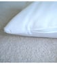 Tempur Travel Pillow Cover White 16"x10" 16x10 Cotton Sateen SMALL 500 Thread Ct - Image 6