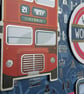 Have a Wonderful Day Card - Bus & Taxi Cab - Image 3