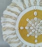 Handmade Fibre & Shell Wall or Shelf Decor - Amanda's Autumn Fibre Art Set - Image 8