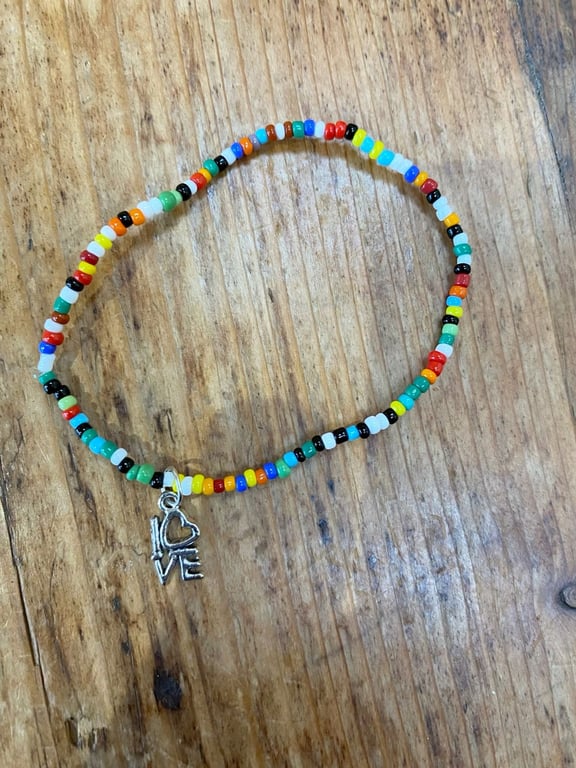 LOVE Rainbow Bracelet (629)