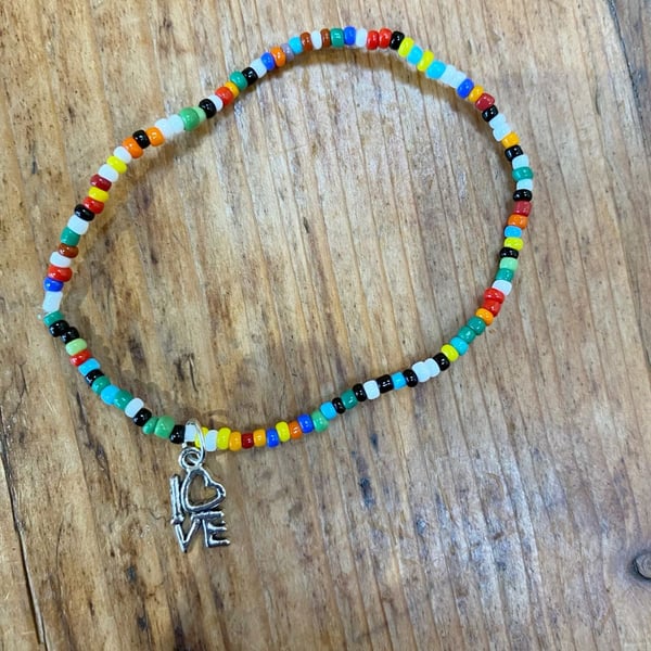 LOVE Rainbow Bracelet (629)