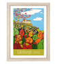 Edinburgh Castle travel poster print by Susie West - Image 3