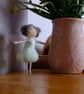 Needle felted nanny fairy