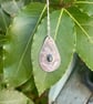 Handmade Solid Sterling Silver Jade Pendant Necklace & Chain - Summer Seconds - Image 7