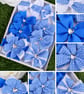 Sophia's Handmade 8-Piece School Sets- Royal & White