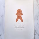 Poetry Art Print - 'Home' Limited Edition