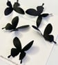 Hand Crafted Silk satin swallowtail butterflies - Image 5
