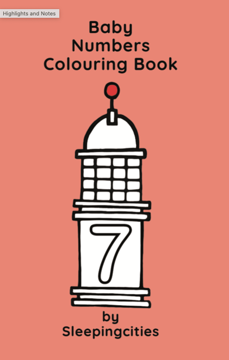 Colour Me Up Colouring Pages - Bambino Numbers Digital Edition 