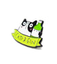 Cats and Gin enamel pin badge  - Image 4
