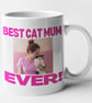 Personalised PHOTO - Best CAT Mum Ever Mug - Personalised Present For Cat Mum - Image 5