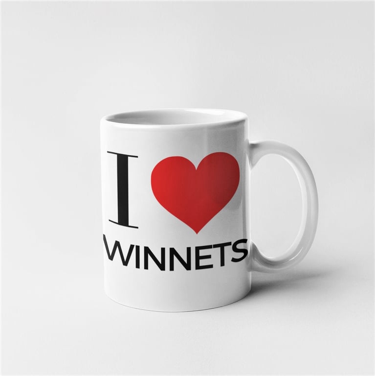 Rude Novelty Funny I Love Winnets Mug - Choose Colour